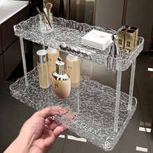 Two-Tier Crystal-Like Makeup Organizer – view 3