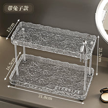Two-Tier Crystal-Like Makeup Organizer – view 5