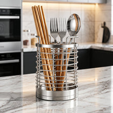 Stainless Steel Rotating Chopstick Holder – view 3