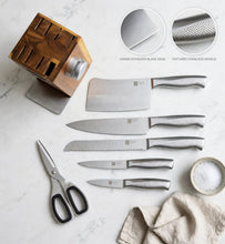 8-Piece Stainless Steel Knife Set with Wooden Block – view 4