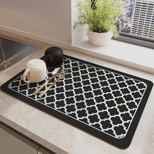 Patterned Dish Drying Mat – view 2