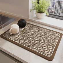 Patterned Dish Drying Mat – view 4