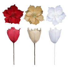 3-Layer Gold Glitter Christmas Flower – view 5
