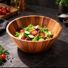 Acacia Dough Basin & Salad Bowl – view 2