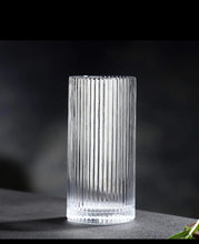 Set of 6 Ribbed Highball Glasses – view 4