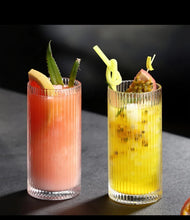 Set of 6 Ribbed Highball Glasses – view 3