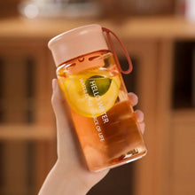 600ml Stylish Portable Sports Water Bottle with Strainer – view 4