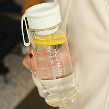 600ml Stylish Portable Sports Water Bottle with Strainer – view 5