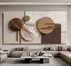 Minimalist Abstract Geometric Wall Art – view 3