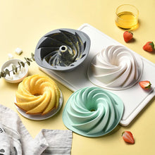 3D Spiral Silicone Baking Cake Tin – Food-Grade Non-Stick Mould