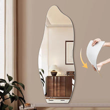 Flexible Dolphin-Shaped Acrylic Mirror – 120 × 40cm Peel-and-Stick Wall Mirror