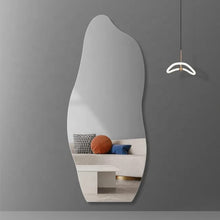 Flexible Dolphin-Shaped Acrylic Mirror – 120 × 40cm Peel-and-Stick Wall Mirror