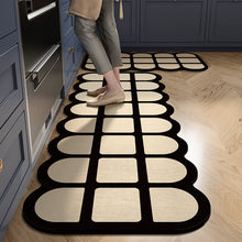 Modern PVC Kitchen Floor Mat – Waterproof, Oil-Proof & Non-Slip Rug