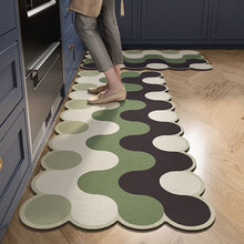 Modern PVC Kitchen Floor Mat – Waterproof, Oil-Proof & Non-Slip Rug