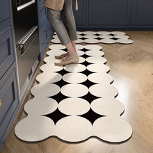 Modern PVC Kitchen Floor Mat – Waterproof, Oil-Proof & Non-Slip Rug