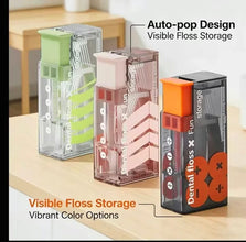 Portable Automatic Floss Dispenser with Travel Case – view 4