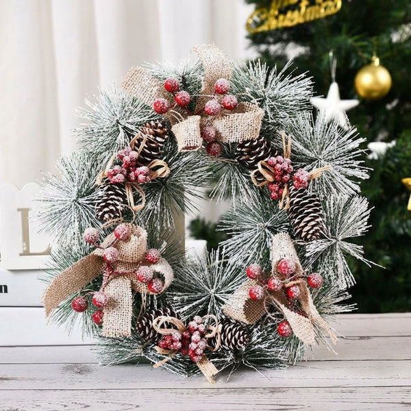 Artificial Christmas Wreath for Front Door