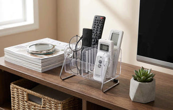 Transparent Acrylic Remote Organizer – view 2